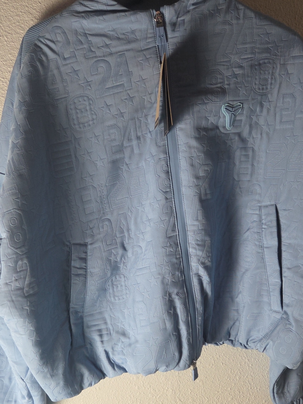 Nike Kobe Oversized Basketball Jacket Work Blue Women’s Sz L IR0732-486